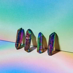 Misc. Plated Crystal Points