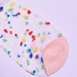 Poketo Sheer Confetti Socks
