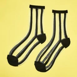 Poketo Sheer Lines Socks $20 OR LESS!