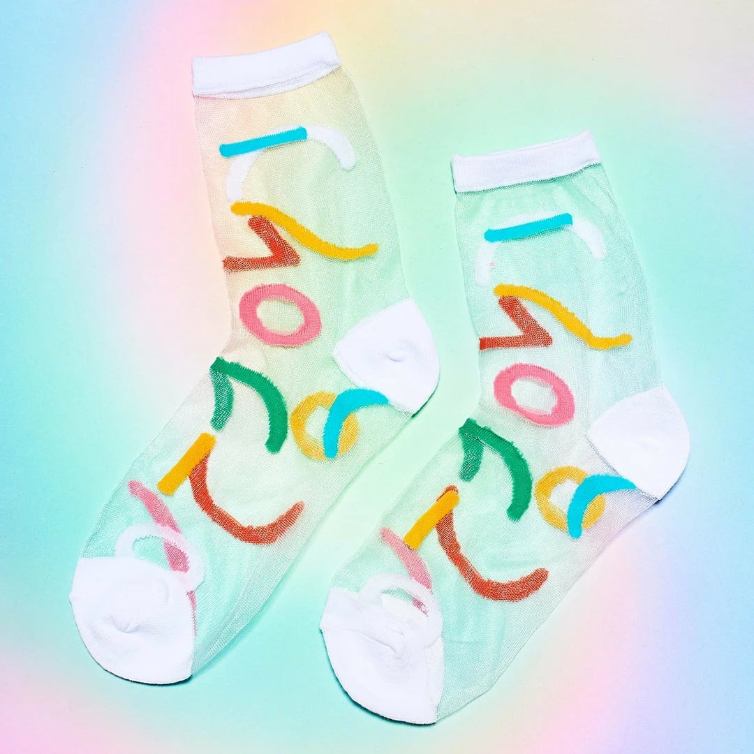 Discount ๐ $20 OR LESS! Poketo Sheer Outlines ๐งฆ Socks ๐ 4 $20 OR LESS! Poketo Sheer Outlines Socks