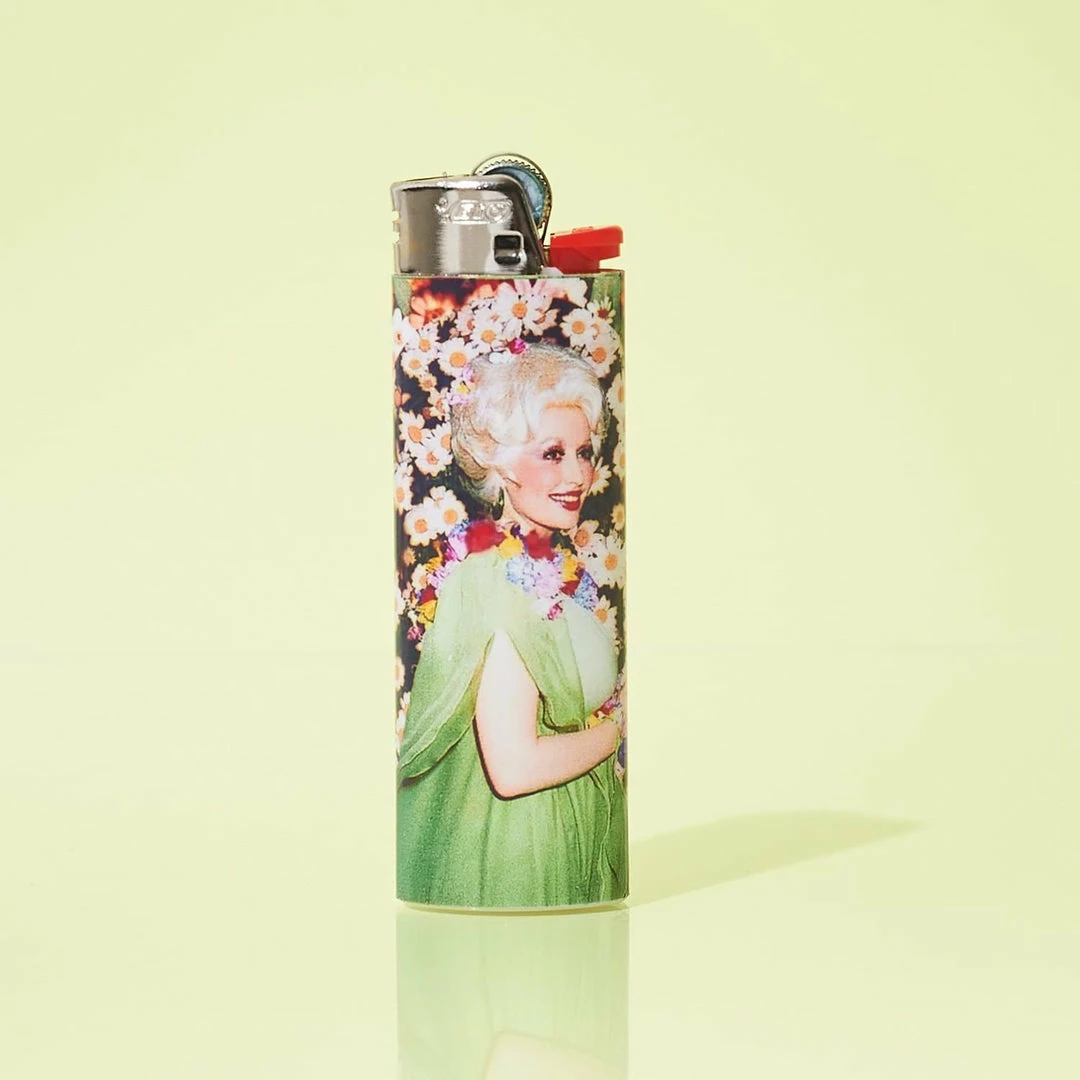 New 🔥 Friends NYC $10 Or Less Pop Star Lighter - Dolly Parton Flowers 😍 9 Friends NYC $10 Or Less Pop Star Lighter - Dolly Parton Flowers