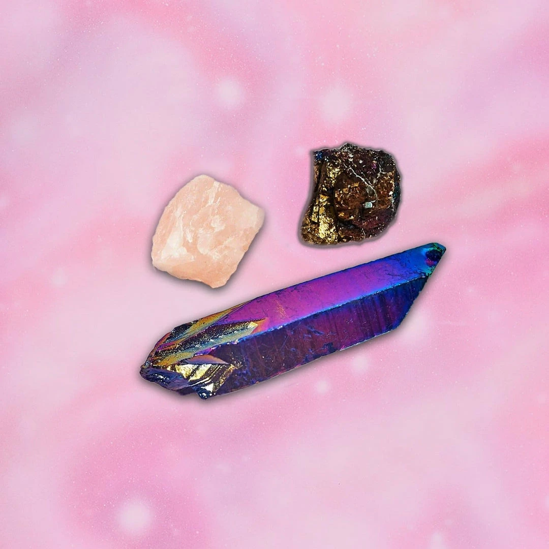 Best Pirce ๐ Misc. Positive Vibes Only Crystal Set ๐ฏ 3 Misc. Positive Vibes Only Crystal Set