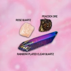 Misc. Positive Vibes Only Crystal Set