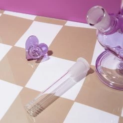 Best deal ⌛ Misc. Purple Glass Heart Beaker Sale ✨ 16 Misc. Purple Glass Heart Beaker Sale