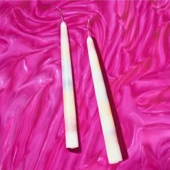 Misc. $10 Or Less Rainbow Drip Taper Candles