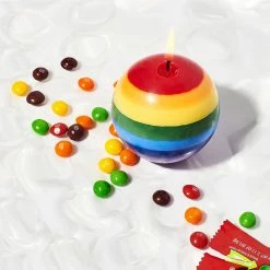 Misc. Rainbow Globe Candle Sale
