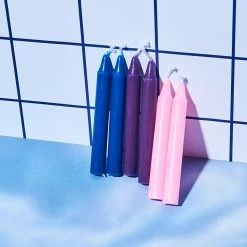 Misc. Rainbow Ritual Candle Set - 20 Candles