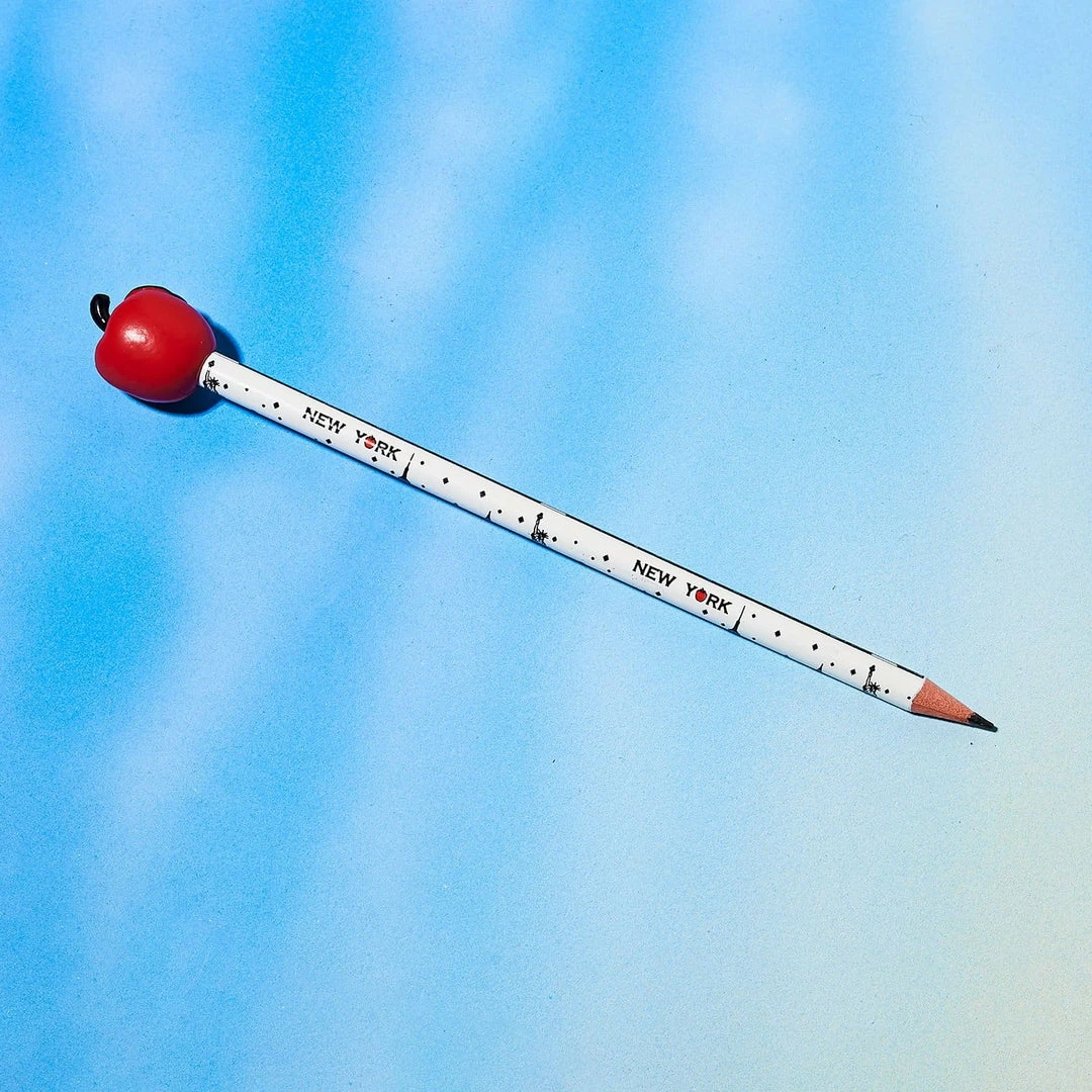 Buy 👍 Misc. Red Apple Pencil With Topper 😉 4 Misc. Red Apple Pencil With Topper