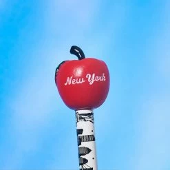 Misc. Red Apple Pencil With Topper