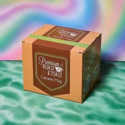 Misc. $20 OR LESS! Roast And Toast Ceramic Mug - Blue Marble