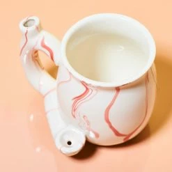 Misc. Roast And Toast Ceramic Mug - Pink Marble $20 OR LESS!