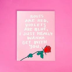 Ash + Chess Sale Roses Are Red Greeting Card