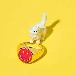 Misc. Rosie Smiley Face Ring Sale