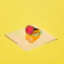 Misc. Rosie Smiley Face Ring Sale