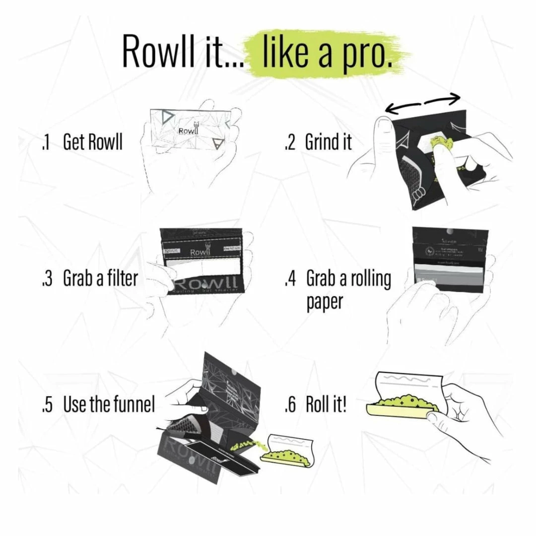 Wholesale ⌛ Misc. $10 Or Less Rowll Rolling Kit ⭐ 8 Misc. $10 Or Less Rowll Rolling Kit