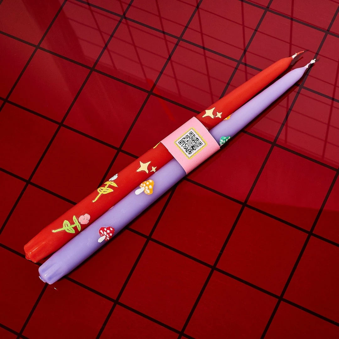 Discount 🎁 Sacha Raps X Friends NYC Taper Candle Set 👏 5 Sacha Raps X Friends NYC Taper Candle Set