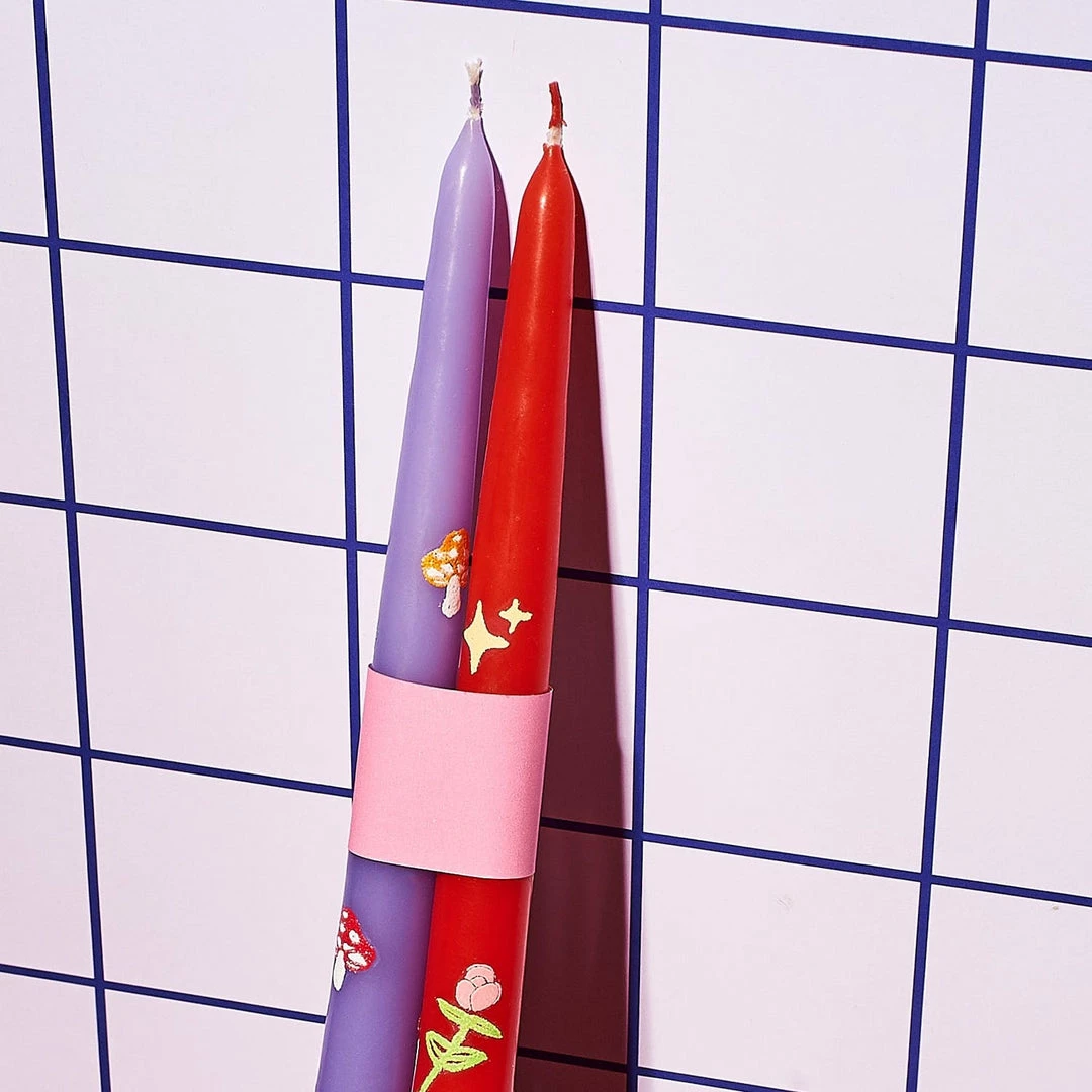 Discount 🎁 Sacha Raps X Friends NYC Taper Candle Set 👏 8 Sacha Raps X Friends NYC Taper Candle Set