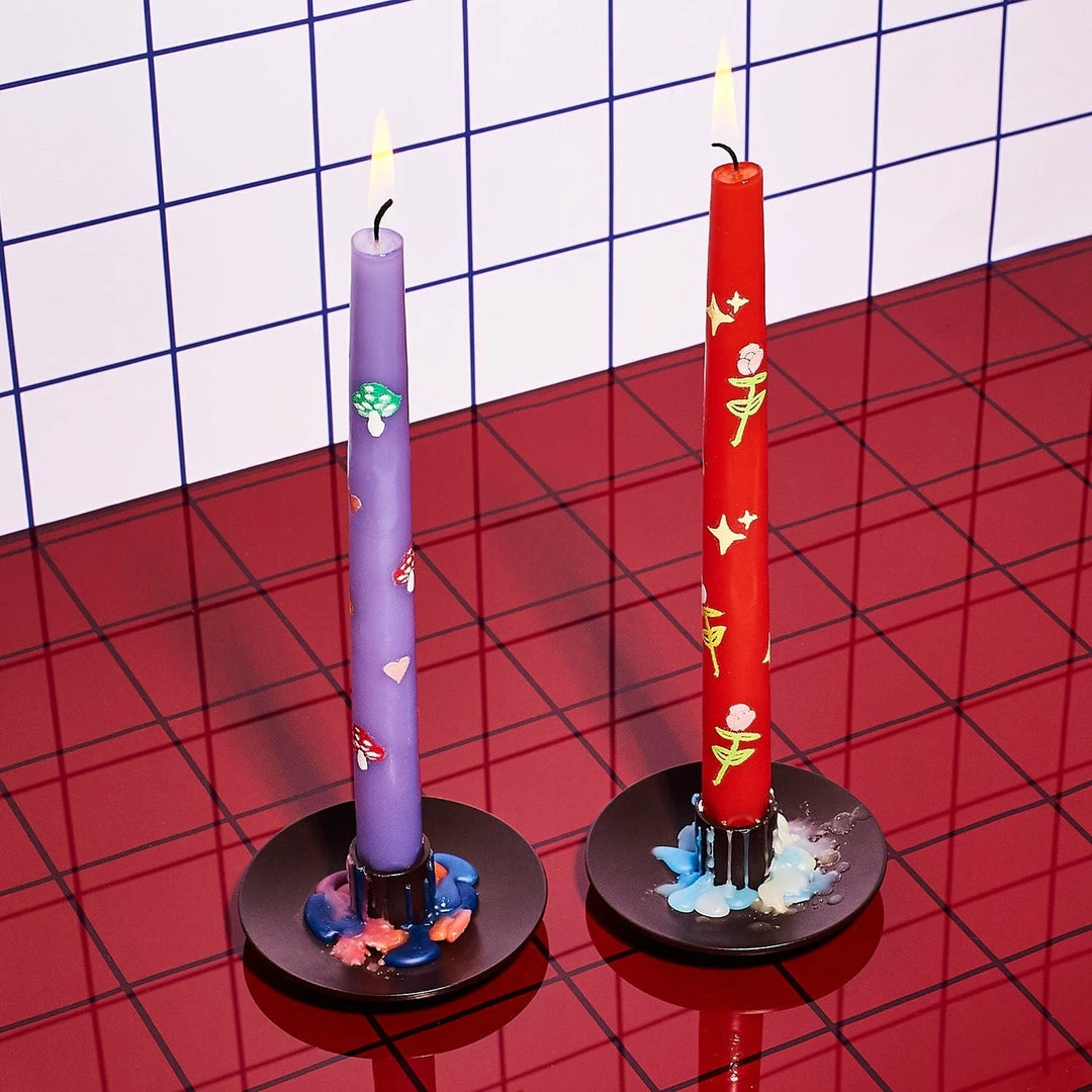 Discount 🎁 Sacha Raps X Friends NYC Taper Candle Set 👏 7 Sacha Raps X Friends NYC Taper Candle Set