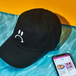 Misc. $20 OR LESS! Sad Face Dad Hat