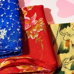 Misc. Sari Fabric Gift Wraps $10 Or Less
