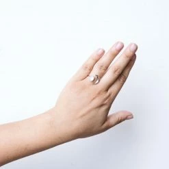 Misc. Silver Plated Moonstone Ring