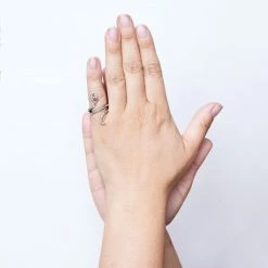 Misc. Silver Plated Snake Ring $10 Or Less