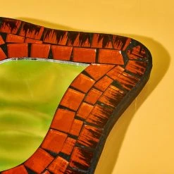 Misc. Small Lip Mosaic Glass Tile Mirror $10 Or Less