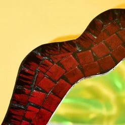 Misc. Small Lip Mosaic Glass Tile Mirror $10 Or Less