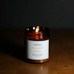 Commonwealth Provisions Soy Wax Candle - Eucalyptus And Sea Salt $50 OR LESS