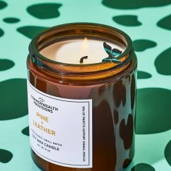 Commonwealth Provisions $50 OR LESS Soy Wax Candle - Pine Leather