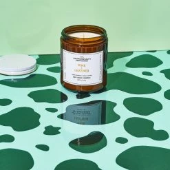 Commonwealth Provisions $50 OR LESS Soy Wax Candle - Pine Leather