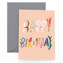 Carolyn Suzuki Spell It Out Birthday Card