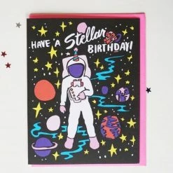 Ash + Chess $10 Or Less Steller Birthday Greeting Card