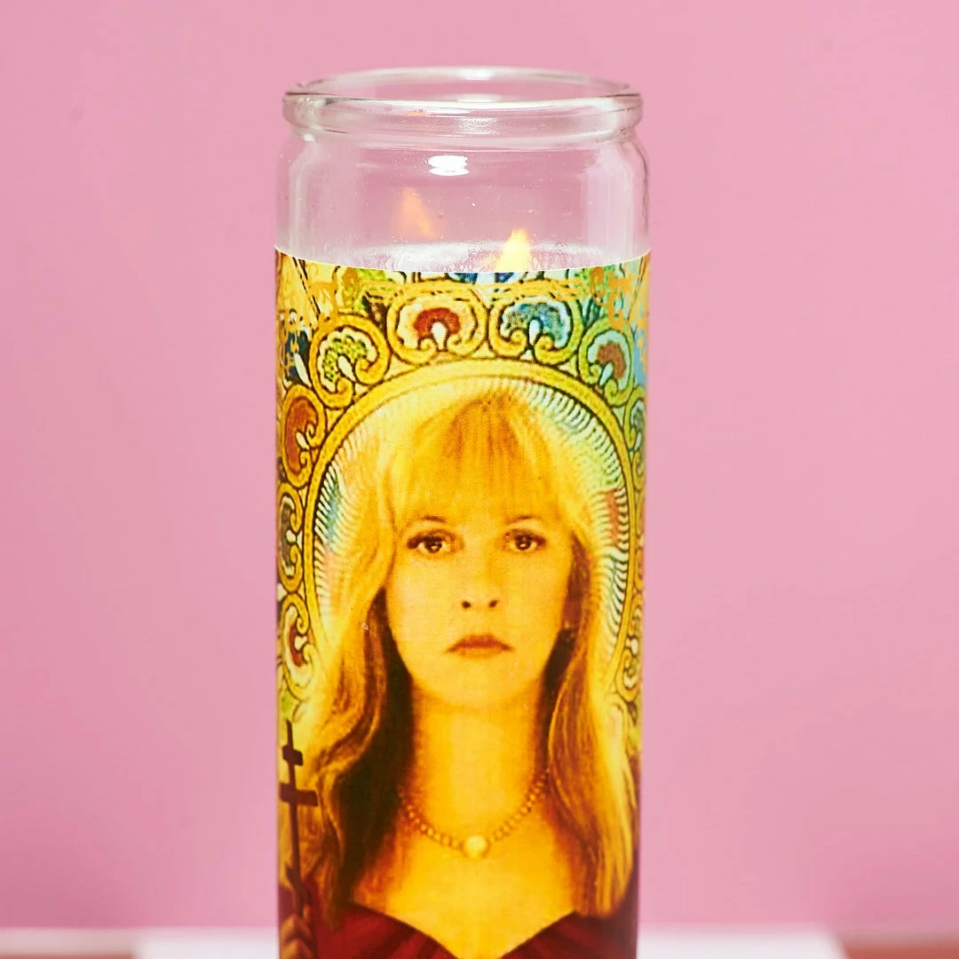 New ๐ BobbyK Boutique Stevie Nicks Pillar Candle ๐ 6 BobbyK Boutique Stevie Nicks Pillar Candle