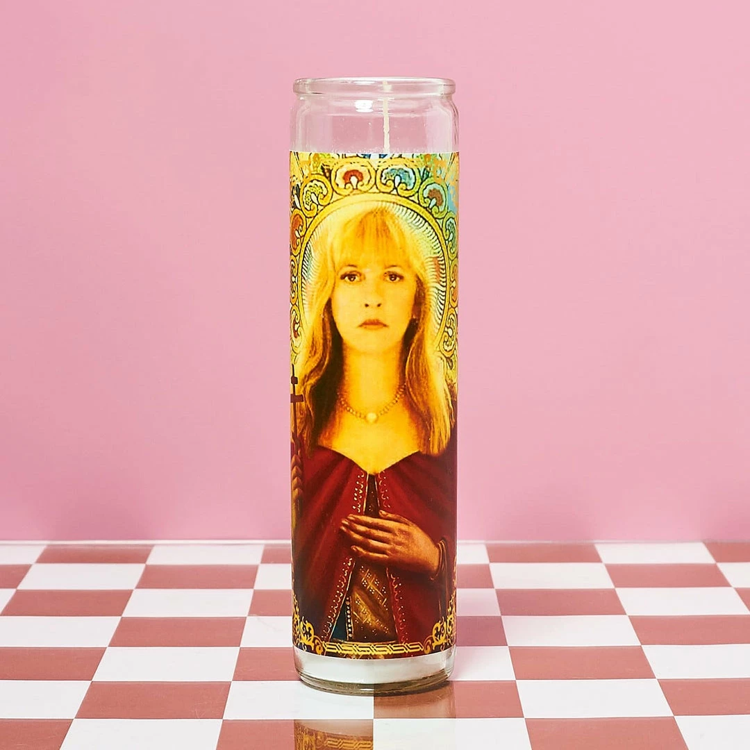 New ๐ BobbyK Boutique Stevie Nicks Pillar Candle ๐ 4 BobbyK Boutique Stevie Nicks Pillar Candle