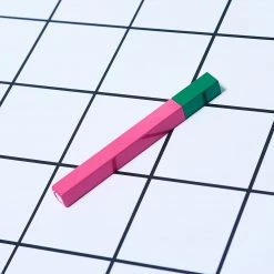 Tsubota Pearl Stick Lighter - Pink & Green