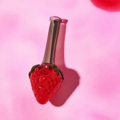 Misc. Strawberry Glass Spoon