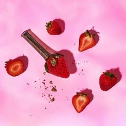 Misc. Strawberry Glass Spoon