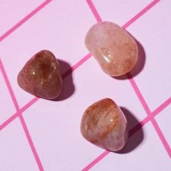 Misc. Strawberry Quartz - Small Crystal