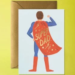 Rifle Paper Company Super Dad Greeting Card $10 Or Less