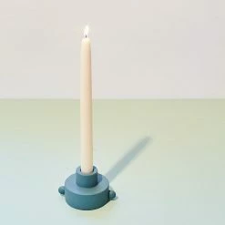 Paddywax Taper & Tea Light Candle Holder - Green Sale