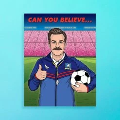 The Found Ted Lasso Romantic Greeting Card Sale