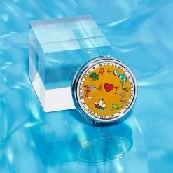 Misc. Sale Tropical Foil Pill Box