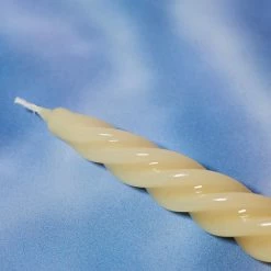 Misc. $20 OR LESS! Twisted Candle - Ivory