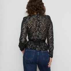 Vintage Albert Nippon Shimmer Blouse