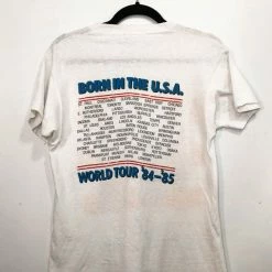 Vintage Bruce Springsteen Born In The U.S.A. Tour Shirt