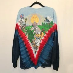 Vintage Grateful Dead Moto Sam Liquid Blue Shirt
