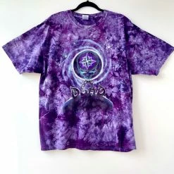 Vintage Grateful Dead Purple Tie Dye Tee