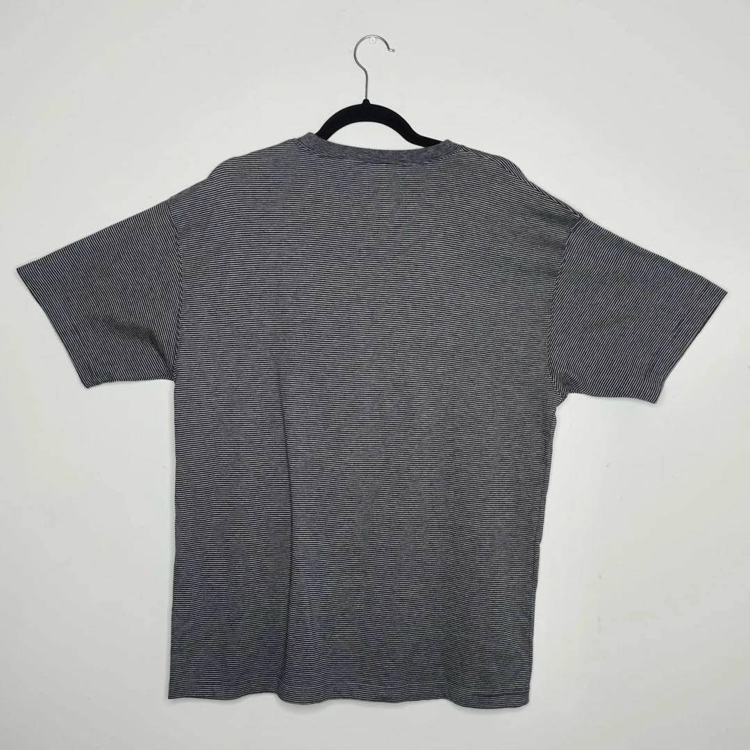 Brand new ๐ฅฐ Vintage Looney Tunes Taz Pocket Striped ๐ Shirt ๐งจ 7 Vintage Looney Tunes Taz Pocket Striped Shirt