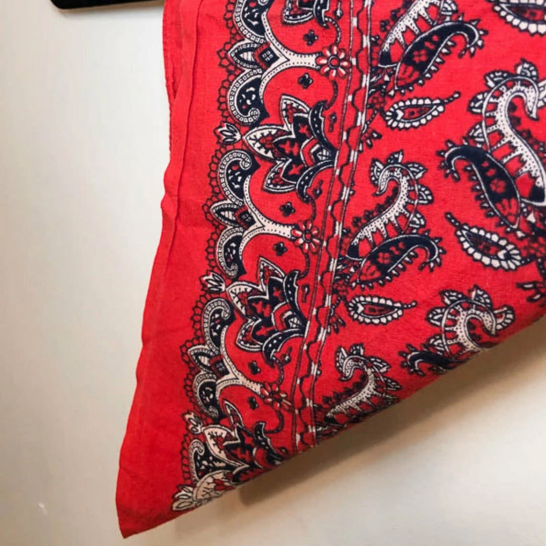 Discount 🌟 Vintage Made In USA Bandana 👍 7 Vintage Made In USA Bandana